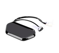 ASHATA Misuratore Display LCD per Bici Elettrica Impermeabile per Letture di velocità e Chilometraggio in Tempo Reale su Scooter Elettrici e Tricicli