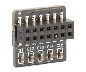ASHATA Modulo di Sicurezza con Crittografia TPM2.0 per10 11, Affidabile e Pratico, Passo da 2,54 Mm, Sostituzione per Memoria DDR4, Supporta