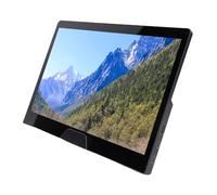 ASHATA Monitor Portatile da 11,6 Pollici, Touchscreen FHD da 2,5 K, 2 Estensori per Schermo Laptop HDMI Tipo C Reversibili 120 Hz, con Supporto Integrato in 2 Altoparlanti, per