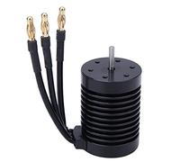 ASHATA Motore Brushless Sensorless, Accessorio RC 4370KV 1/10 per Surpass F540, Motore RC a 4 Poli per Camion Auto, Numero di Giri Elevato