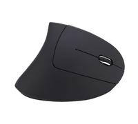 ASHATA Mouse ergonomico 2,4 G verticale senza fili, ad alta sensibilità, USB Zero Lag controller cursore per computer con Plug and Play, design leggero con 6 pulsanti silenziosi, per lavoro e gioco