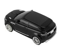 ASHATA Mouse per Auto Sportive, modalità di Sospensione del Mouse Wireless a Forma di Auto 3D Ergonomico con Ricevitore USB per PC (BLACK)