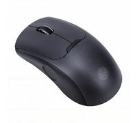 ASHATA Mouse Wireless 2 in 1 con Lettore di Impronte Digitali, Bluetooth 5.0 Cavo USB Tri Mode, Sensore di Impronte Digitali e Mouse Wireless, Ricaricabile, 1000/1600/2400 DPI, per PC