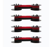 ASHATA Nastro da Calcolatore da 4pcs, Nastro Dattiloscopi di una Bobina Gemella Universale, per EL 1197piii EL 2196bl MP21dx MP1dx MP25DV MP27D 120R DR 210R GR24BR 11216 11210 BR80C