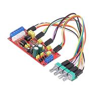 ASHATA NE5532 Preamplificatore PCB, Modulo Bassi Medi Alti Controllo Tono a 3 Bande per Amplificatore Audio Fai-da-te