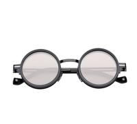 ASHATA Occhiali da Sole Polarizzati Rotondi con Controllo Regolabile | Versatile sia per uomo che per donna, riduzione dell\'abbagliamento, design durevole, adatto per il ciclismo, accessorio