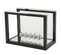 ASHATA Palla a Pendolo Giocattolo Oscillante Decompressione Design a Specchio Conservazione dell'energia Decorazione da Scrivania Regalo per il Rilassamento dello Stress della Camera da Letto