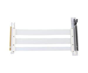 ASHATA PCIE 4.0 X16 Cavo di Riser, 128 Gbps 90 Gradi Angolo 128gbps Ad Alta velocità GPU Sostituzione del Cavo di Estensione per RTX4090 Ti 8900 XT (10 cm)
