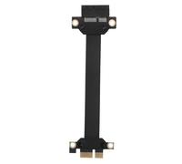 ASHATA PCIE RISER CARD EXTENDER, Cavo Adattatore Express PCI 8GBIT / S COSTRUZIONE STABILE PROFILO PROFILO PER CARD DI Wireless (20 cm)