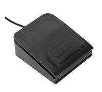 ASHATA Pedale Interruttore a Pedale Singolo USB, Pedale Dal Design Ergonomico Controller MIDI Compatibile per lo Zoom di Photobooth dello Strumento