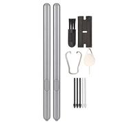 ASHATA Penna Stilo 2 Pezzi con 5 Punte di Ricambio, Penna Stilo Touch Screen perTab S6 SM T860 SM T865 Risposta Magnetica e Rapida 4096 Livelli di sensibilità alla Pressione (Grigio)