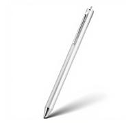 ASHATA Penna Stilo, Penne Stilo Stilo Testa di Stoffa, per Smartphone Tab/LG/ e Tablet per , Tablet PC Portatili (Argento)