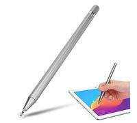 ASHATA Penna Stilo per Tablet, Penna Capacitiva Universale per Tablet Android per Smartphone iOS Leggero e Portatile (Grigio)