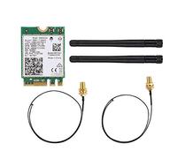ASHATA Per 9260 + 2 dB antenna 1,73 Gbps NIC Laptop Notebook 2,4 G / 5 G scheda di rete NGFF/M.2 supporto desktop/pubblicità/notebook/case di piccole dimensioni ecc.