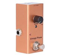 ASHATA Phaser Mini Elettrico per Chitarra in Alluminio | Comodo controllo della velocità, indicatore di stato LED, progettato per DC 9V