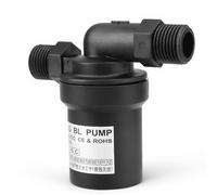 ASHATA Pompa ad Acqua ad Alta Temperatura Solare DC,Pompa ad Acqua ad Alta Temperatura Solare Brushless 12V 10W DC per Pompaggio di Circolazione per Industria Circolazione Acqua Famigli