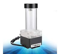 ASHATA Pompa di Raffreddamento Ad Acqua per Computer, 800L/H 0.7A 8W Anodo in Alluminio PUB-FS6PD-17 + Pompa di Acqua Integrata Raffreddata Ad Acqua con Computer PMMA + Pom (#1)