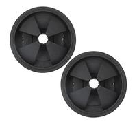 ASHATA PRATICA Copertura Antispruzzo per Tritarifiuti per 87mm - Accessori Tritarifiuti Durevoli con Fibbia a Tre Punti - 2 Pezzi di Copertura in Silicone per la di Casa