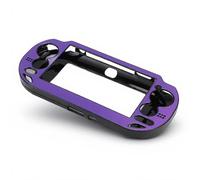 ASHATA PS 1000 Custodia Protettiva in Lega di Alluminio Difficile per la Console di Gioco 1000, Copertura di Protezione in Metallo Resistente, Adatto a Ciascun Giocatore (PURPLE)