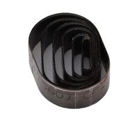 ASHATA Punch di Foro in Pelle Mafiosa Ovale, Foro 6 Pezzi Punch Cavo 10 13 16 19 22 25 Mm Lega in Acciaio Ovale Morire Set di Buchi di Pelle per Taglio Utensile Set per le Cinture