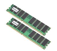 ASHATA RAM Desktop PC3200 da 1 GB DDR 400 MHz, Modulo di Memoria a 16 Grani 184 Pin per Aggiornamento Memoria Desktop PC