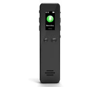 ASHATA Registratore Vocale Digitale con Schermo a Colori da 0,96 Pollici, Registratori di Lezioni per il College, Portatili a Chiave di Registrazione Audio MP3, per le Lezioni (0g)