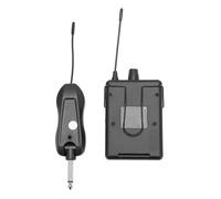 ASHATA Ricevitore del Trasmettitore IEM Wireless Ricevitore UHF Regolabile 600-700MHz di Monitoraggio Wireless con Output Stereo da 3,5 Mm per le Fiere dei Concerti della Banda di