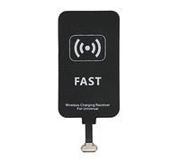 ASHATA Ricevitore di Ricarica Wireless di Tipo C, Adattatore di Ricarica Wireless Veloce da 10 W per Telefoni di Tipo C, Chip Ricevitore di Ricarica Wireless di Tipo C con Spina Pieghevole