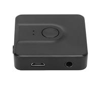 ASHATA Ricevitore Trasmettitore Bluetooth, Adattatore Bluetooth 2 in 1 V5.0 per Auto TV, Adattatore Aux per PC Lettore MP3 Home Theater