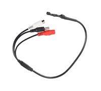 ASHATA Richer-R Mini Microfono ad Alta Sensibilità Pickup Mic per CCTV Security Camera DVR Sound con Gamma 10-50 Metri Quadri