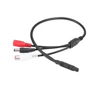 ASHATA Richer-R Mini Microfono ad Alta Sensibilità Pickup Mic per CCTV Security Camera DVR Sound con Gamma 10-50 Metri Quadri