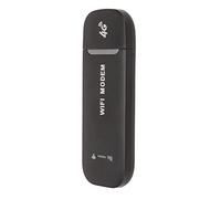 ASHATA Router LTE Wireless, Router WiFi 4G Fino a 10 Utenti, Connessione Facile e Stabile Router USB Plug And Play 4G LTE per Hotspot SIM Card Telefono PC Nero