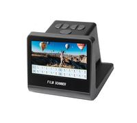 ASHATA Scanner di Diapositive per Film Digitali, Converte le Foto Negative in JPEG Digitali 22MP, Compatibili con 35/126/110/135/126/110/50 Mm, per Super 8, con Schermo LCD da 5 Pollici