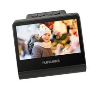 ASHATA Scanner per Diapositive per Pellicole Digitali, Scanner per Pellicole e Diapositive da 22 MP, Memoria Incorporata da 16 GB, Bilanciamento Automatico del Bianco, Conversione di