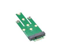 ASHATA Scheda Adattatore MSATA NGFF Dalla Scheda Madre Al Convertitore SSD M.2 NGFF con Fori di Fissaggio