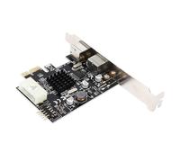 ASHATA Scheda adattatore PCIe a PS/2 ad alte prestazioni Plug and Play per connessione tastiera-mouse PS/2 Materiale: PCB