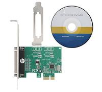 ASHATA Scheda Adattatore Porta Parallela PCI-E,Porta Parallela DB25 LPT da Stampante a Convertitore PCI-E,Scheda di Espansione Parallela LPT,per Windows 98SE/ME/2000/XP/Vista/Win7/Win8/Win10
