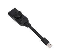 ASHATA Scheda Audio USB, Adattatore Audio Surround 7.1, Convertitore Jack Stereo Esterno con Controllo del Volume, Disattivazione ' per PC, Cuffie per Laptop Desktop