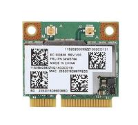 ASHATA Scheda di Rete Mini PCI Expression BCM943228HMB, 2,4G / 5Ghz 300Mbps Supporto di Scheda Wireless PCI-E a Doppia Banda Mini Bluetooth 4.0 per / 8/10