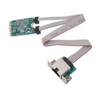 ASHATA Scheda di Rete Mini PCIE WiFi, Scheda di Rete Mini PCIE M.2 RJ45 2.5G Scheda PCI Express Portatile Ad Alta velocità di Trasferimento Adattatore Lan Adattatore Ethernet, ASHATAqp38e1ng69