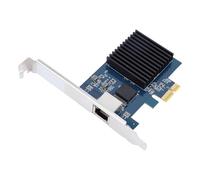 ASHATA Scheda di Rete PCIe 10G, Adattatore PCIe a 10 Gigabit Ethernet con Chipset RTL8127, con Interfaccia PCI Express Gen 4 X1 per Server e Desktop
