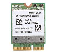 ASHATA Scheda di Rete, Scheda WiFi Qualcomm Atheros 2.4/5GHz Dual Band 802.11abgn con per Bluetooth 4.0, interfaccia M.2 NGFF Bluetooth Dual Band 2.4/5.8G 300Mbps Scheda di Rete
