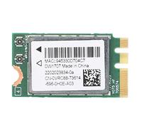 ASHATA Scheda di rete wireless per DW1707, M.2 NGFF 300M Bluetooth4.0 WiFi con Qualcomm Atheros QCA9565 QCNFA335 Chip, scheda di rete universale per PC con slot NGFF M2 WiFi