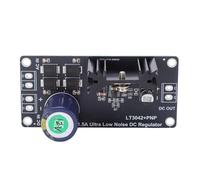 ASHATA Scheda di sviluppo di alimentazione lineare a basso rumore, prestazioni efficienti per la prototipazione elettronica, dimensioni 12V, 3,15x1,57x1,18 pollici