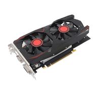 ASHATA Scheda Grafica 550TI 6GB GDDR5 192Bit, Scheda Video da Gioco per PC Desktop, Porta HDMI DVI VGA, Slot PCIE 2.0 16X, Ventola Doppia, Supporto DirectX 11, 783MHz Frequenza 1566MHz