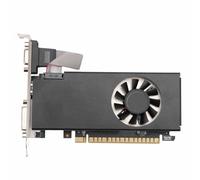 ASHATA Scheda grafica 750Ti, 4 GB Computer PC Gaming Video Scheda grafica 128bit 4K HDR Tecnologia HDMI DVI VGA singola ventola di raffreddamento PCI Express 3.0 X 16