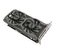 ASHATA Scheda Grafica Gaming 1660S, Scheda Grafica da Gioco GDDR6 da 6 GB a 192 Bit, 6144 MB di RAM, Supporta 8K e HDR, Clock GPU 1785 MHz, Doppia Ventola di Raffreddamento, PCI