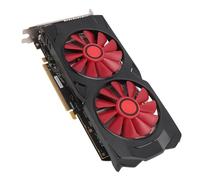 ASHATA Scheda Grafica per Giochi Scheda Video 8 GB GDDR5 256 Bit Doppia Ventola PCIe 2.0 16X Scheda Grafica per Giochi per PC Desktop, Frequenza Memoria Video 7000 MHz, Frequenza