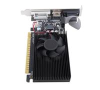 ASHATA Scheda grafica video da gioco per computer, scheda grafica per PC GT 730, 2 GB DDR3 64 bit PCIe X16 supporto scheda grafica per computer 2K con interfaccia multimediale HD porta DVI VGA