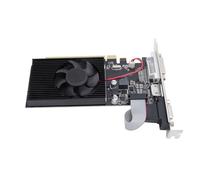 ASHATA Scheda grafica video da gioco per PC, R5 230 Scheda grafica per computer, 2 GB 64 Bit GDDR3 VGA DVI HD Interfaccia Multimedia 625 MHz Frequenza Core PCI Express X16 Scheda grafica per computer